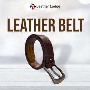 Leather Lodge Original Leather Belt 42mm Strap Dies Chocolate